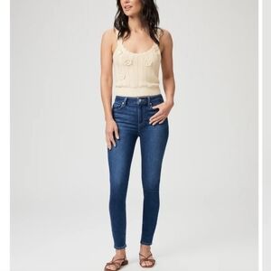Paige Maggie skyline Ankle Peg Jeans 25